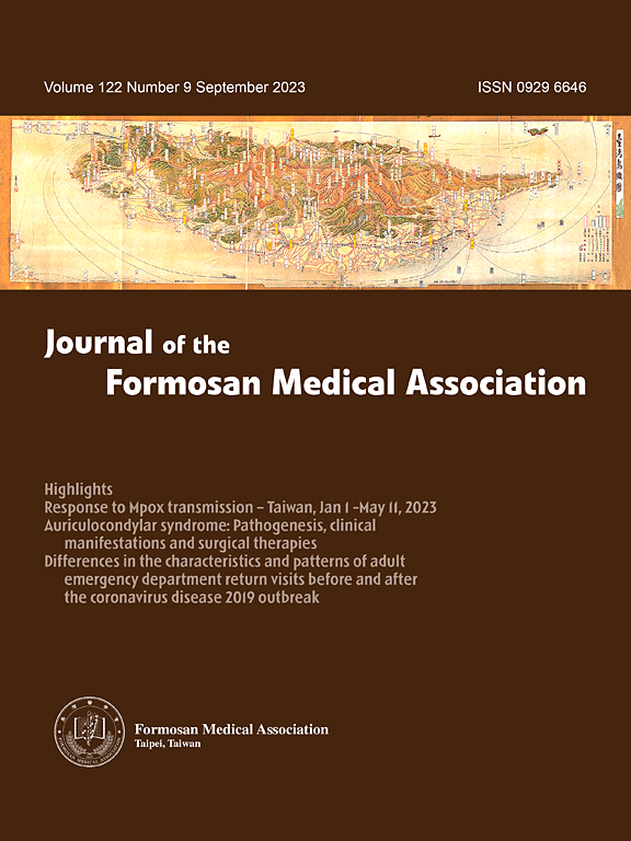 JOURNAL OF THE FORMOSAN MEDICAL ASSOCIATION