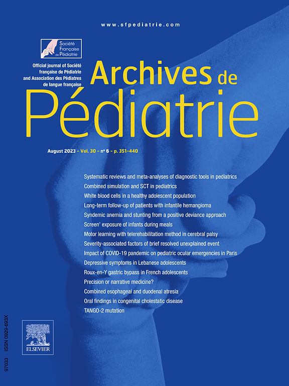 ARCHIVES DE PEDIATRIE