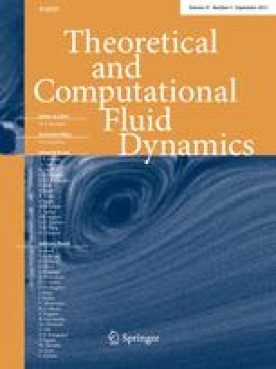 THEORETICAL AND COMPUTATIONAL FLUID DYNAMICS