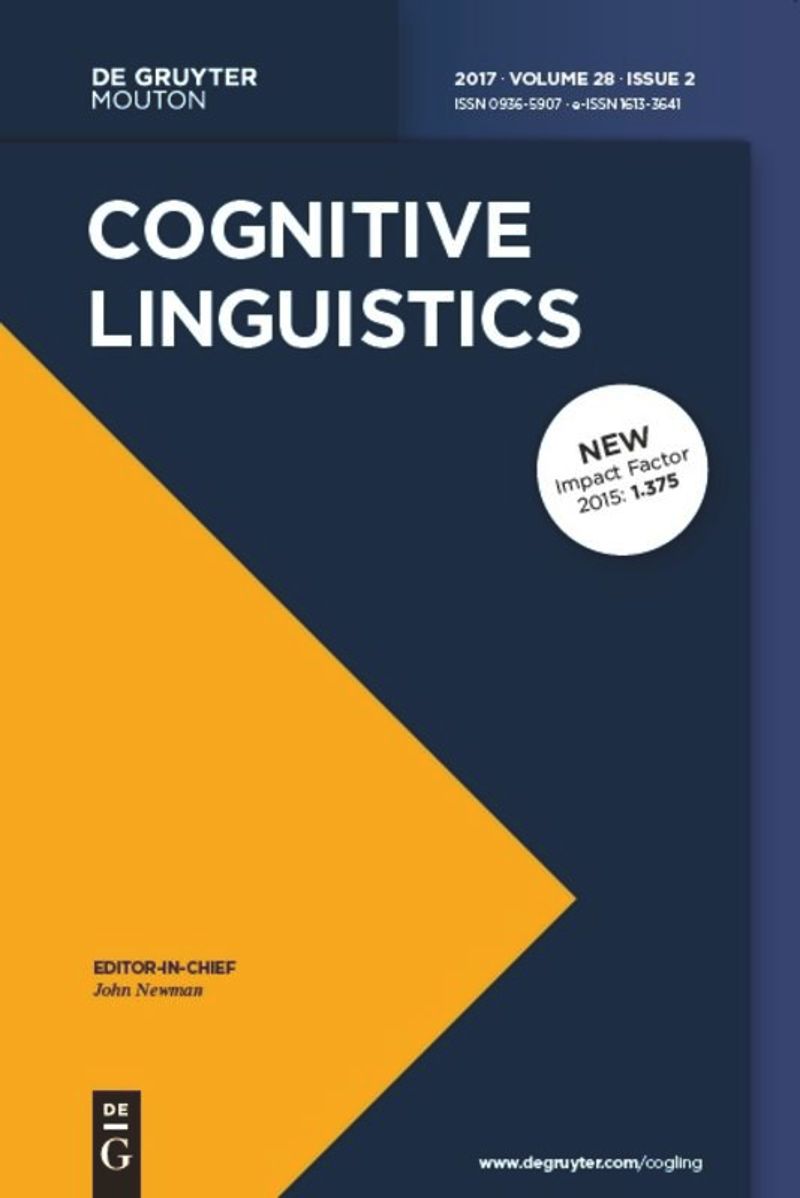 COGNITIVE LINGUISTICS