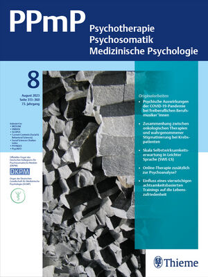 PSYCHOTHERAPIE PSYCHOSOMATIK MEDIZINISCHE PSYCHOLOGIE