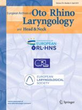 EUROPEAN ARCHIVES OF OTO-RHINO-LARYNGOLOGY