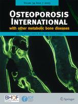 OSTEOPOROSIS INTERNATIONAL