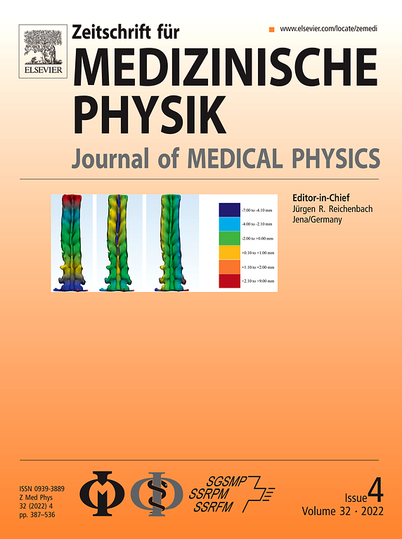 ZEITSCHRIFT FUR MEDIZINISCHE PHYSIK