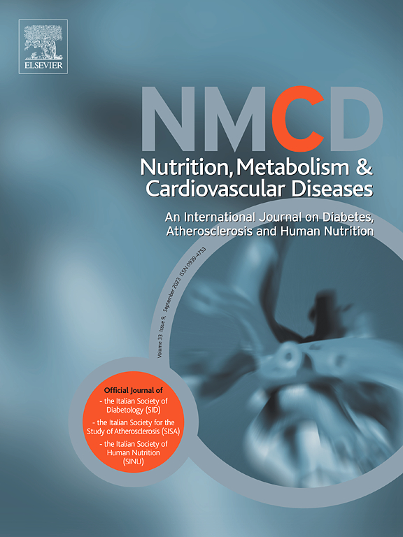 NUTRITION METABOLISM AND CARDIOVASCULAR DISEASES