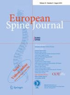 EUROPEAN SPINE JOURNAL