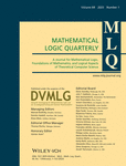MATHEMATICAL LOGIC QUARTERLY