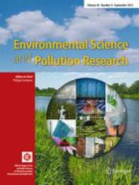ENVIRONMENTAL SCIENCE AND POLLUTION RESEARCH