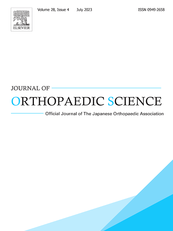 JOURNAL OF ORTHOPAEDIC SCIENCE