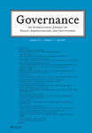 GOVERNANCE-AN INTERNATIONAL JOURNAL OF POLICY ADMINISTRATION AND INSTITUTIONS