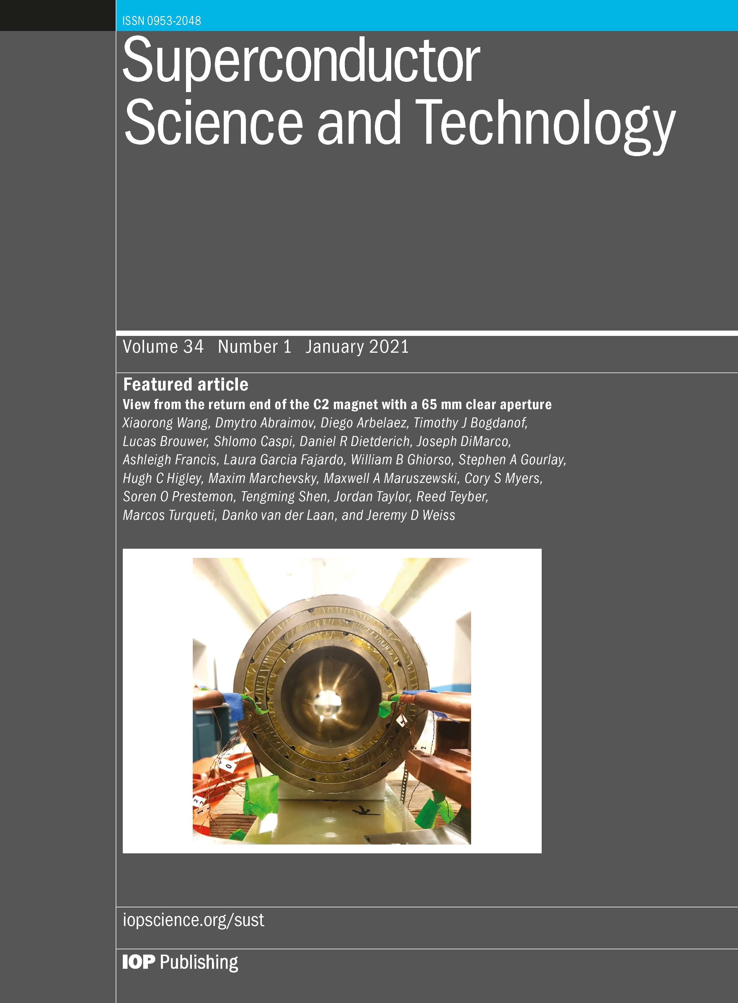 SUPERCONDUCTOR SCIENCE & TECHNOLOGY