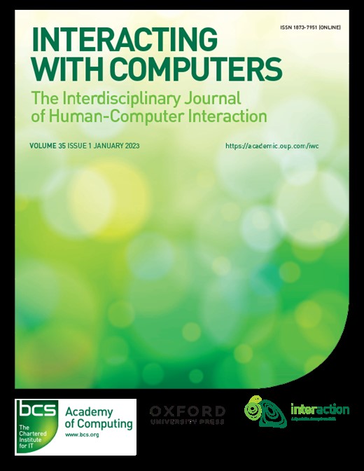 INTERACTING WITH COMPUTERS