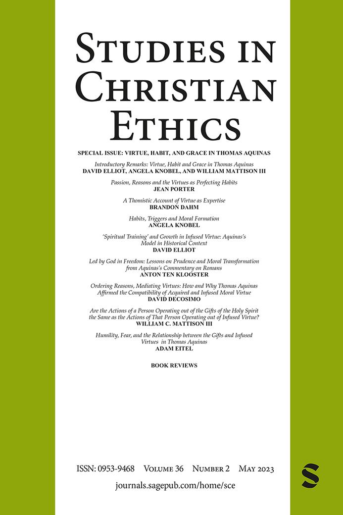 STUDIES IN CHRISTIAN ETHICS
