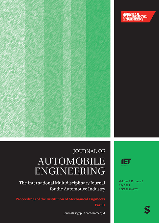 Proceedings of the Institution of Mechanical Engineers, Part D: Journal of Automobile Engineering