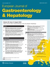 EUROPEAN JOURNAL OF GASTROENTEROLOGY & HEPATOLOGY