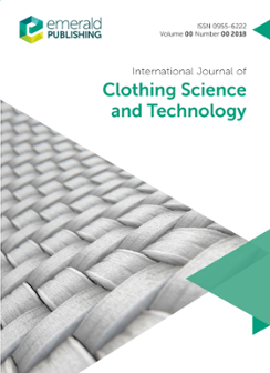 INTERNATIONAL JOURNAL OF CLOTHING SCIENCE AND TECHNOLOGY