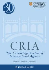 CAMBRIDGE REVIEW OF INTERNATIONAL AFFAIRS