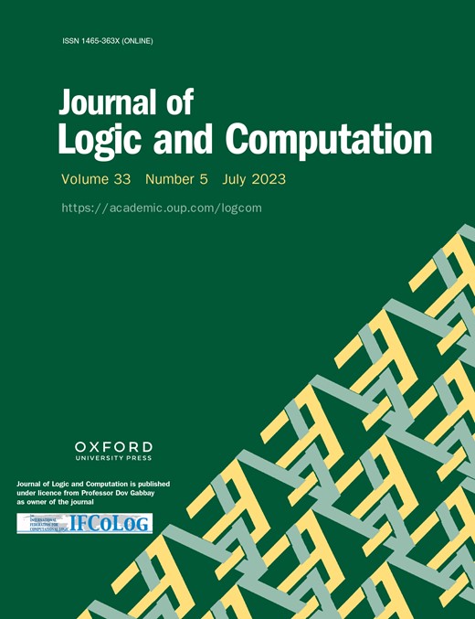 JOURNAL OF LOGIC AND COMPUTATION