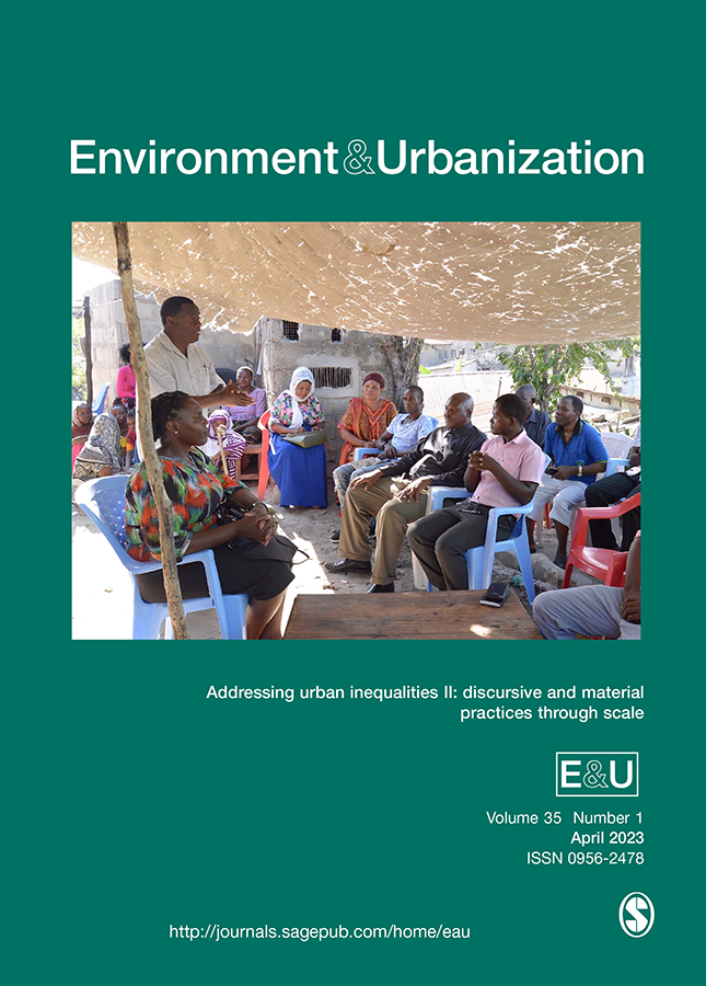 ENVIRONMENT AND URBANIZATION