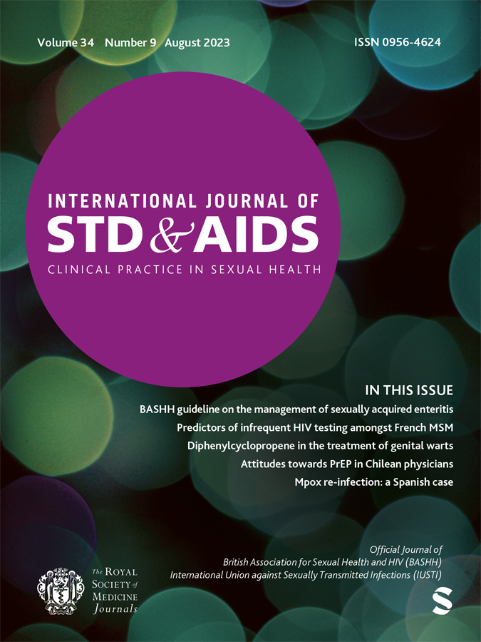 INTERNATIONAL JOURNAL OF STD & AIDS