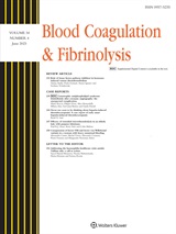 BLOOD COAGULATION & FIBRINOLYSIS