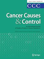 CANCER CAUSES & CONTROL