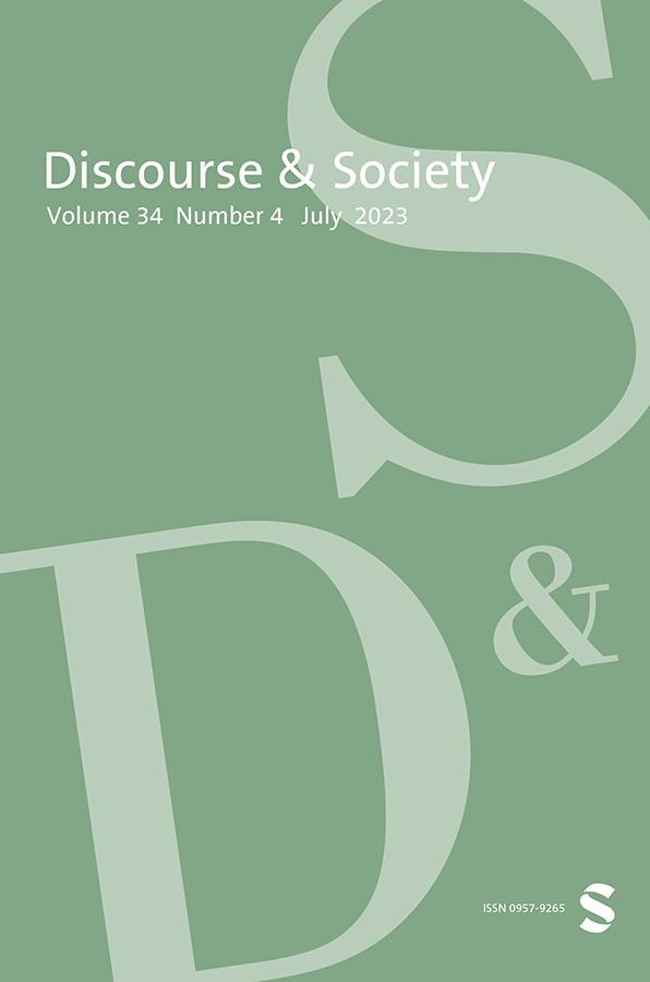 DISCOURSE & SOCIETY