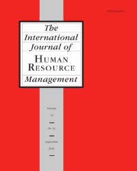 INTERNATIONAL JOURNAL OF HUMAN RESOURCE MANAGEMENT