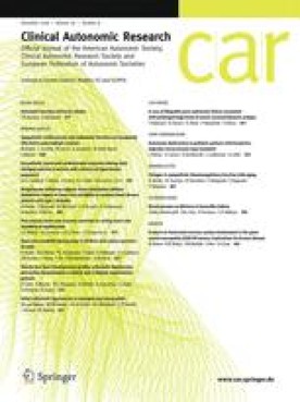 CLINICAL AUTONOMIC RESEARCH