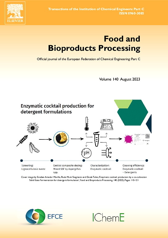 FOOD AND BIOPRODUCTS PROCESSING