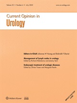 CURRENT OPINION IN UROLOGY