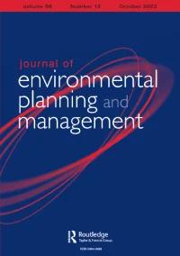 JOURNAL OF ENVIRONMENTAL PLANNING AND MANAGEMENT