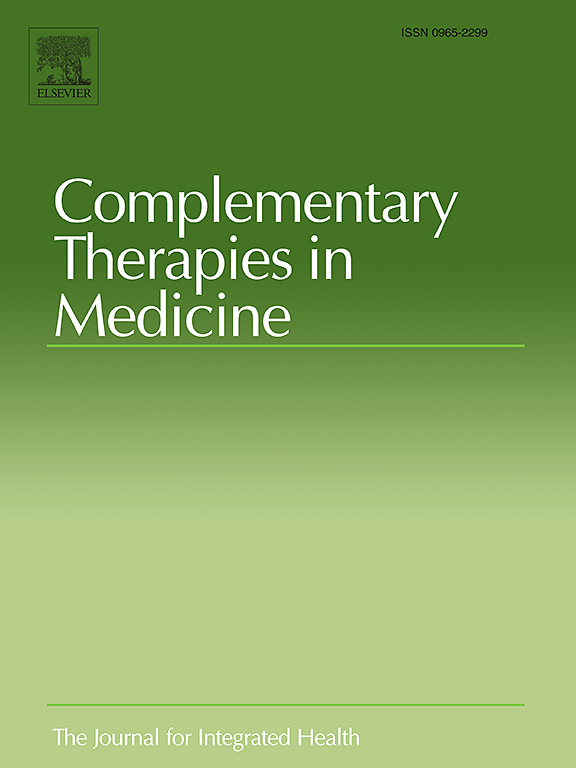COMPLEMENTARY THERAPIES IN MEDICINE