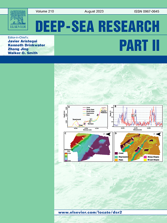 DEEP-SEA RESEARCH PART II-TOPICAL STUDIES IN OCEANOGRAPHY