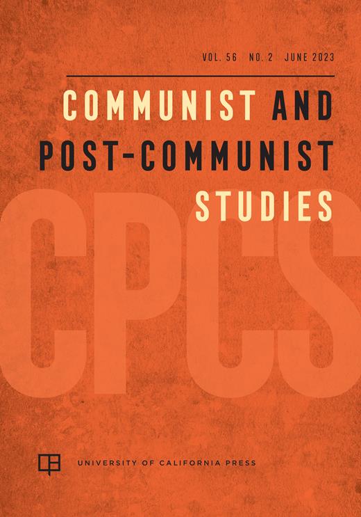 COMMUNIST AND POST-COMMUNIST STUDIES