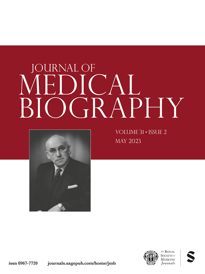 JOURNAL OF MEDICAL BIOGRAPHY