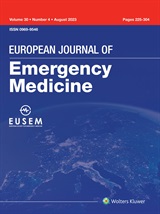 EUROPEAN JOURNAL OF EMERGENCY MEDICINE