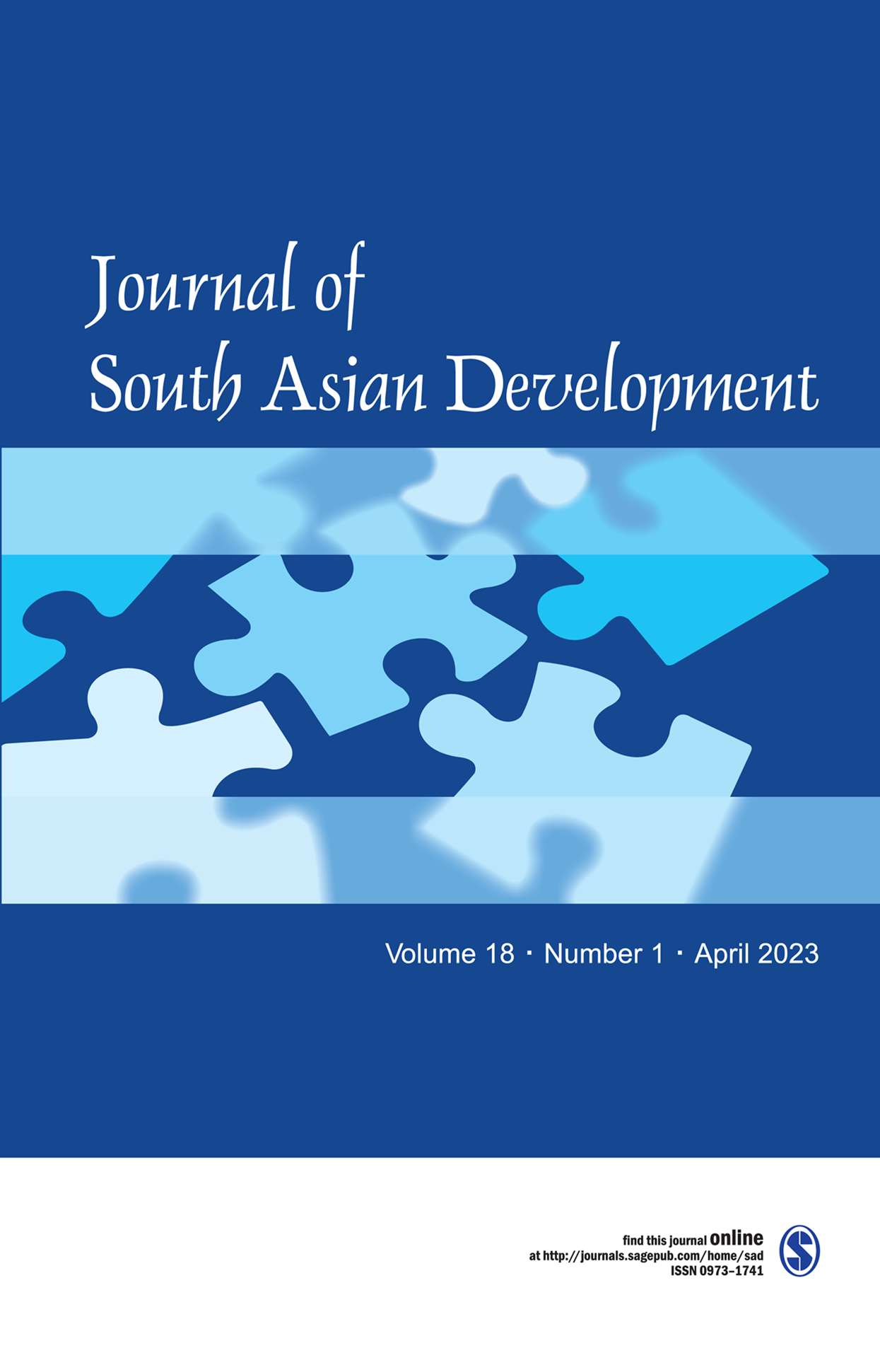 JOURNAL OF SOUTH ASIAN DEVELOPMENT