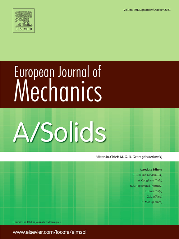 European Journal of Mechanics, A/Solids