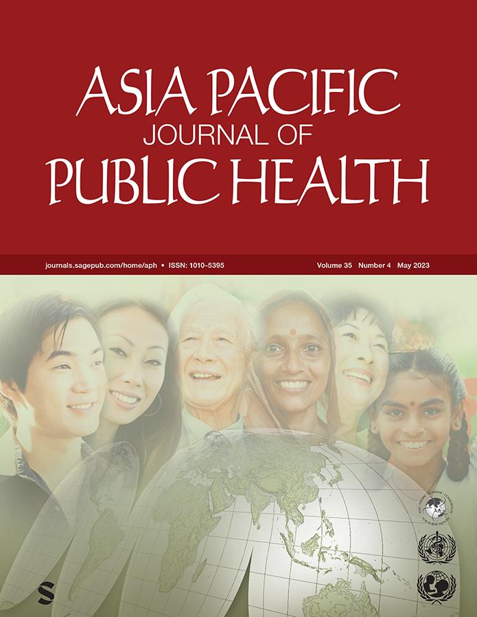 ASIA-PACIFIC JOURNAL OF PUBLIC HEALTH