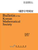 BULLETIN OF THE KOREAN MATHEMATICAL SOCIETY