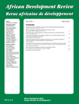AFRICAN DEVELOPMENT REVIEW-REVUE AFRICAINE DE DEVELOPPEMENT