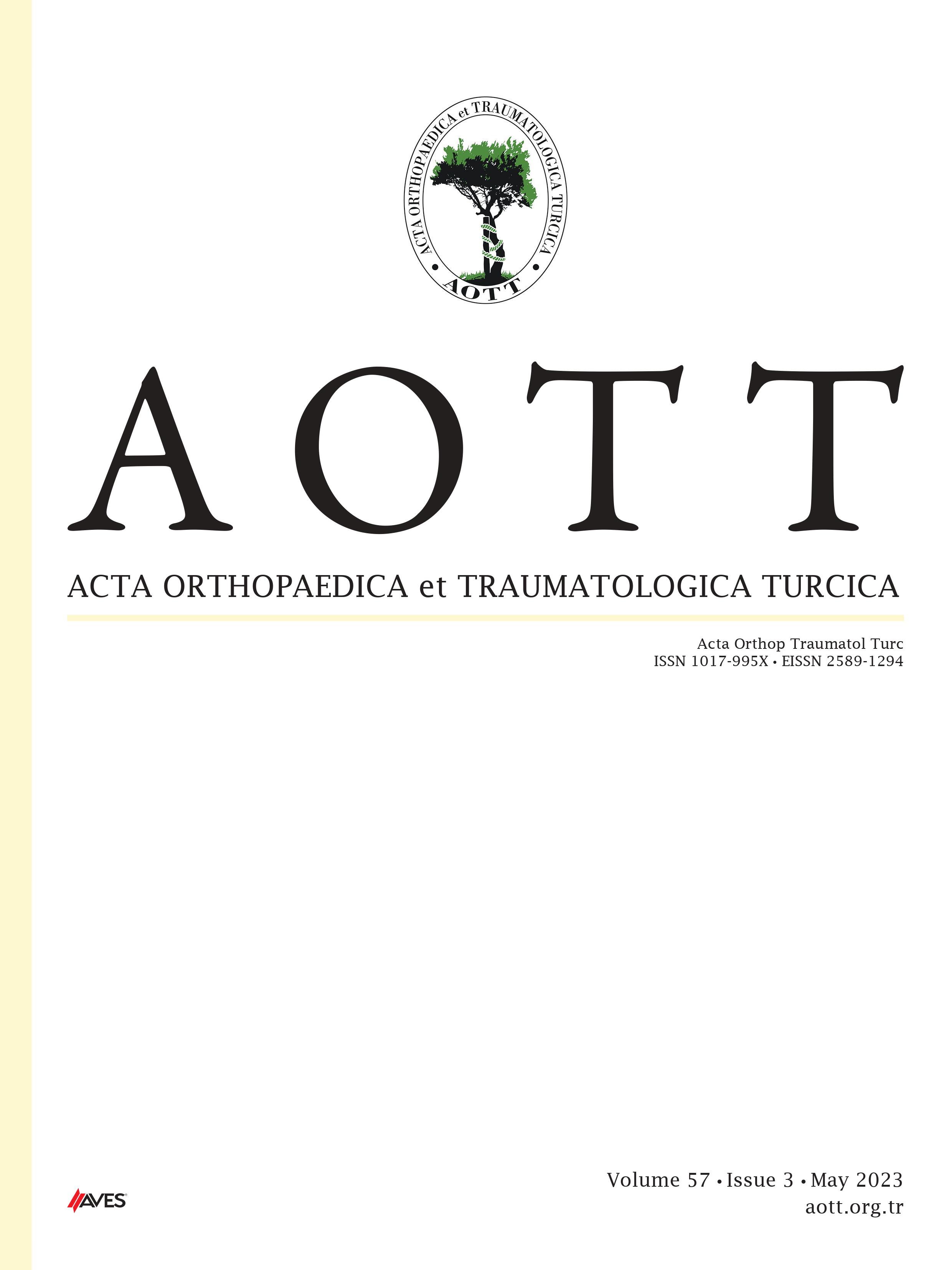 ACTA ORTHOPAEDICA ET TRAUMATOLOGICA TURCICA
