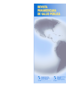 REVISTA PANAMERICANA DE SALUD PUBLICA-PAN AMERICAN JOURNAL OF PUBLIC HEALTH