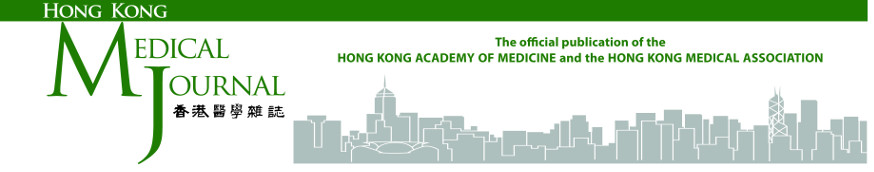 HONG KONG MEDICAL JOURNAL