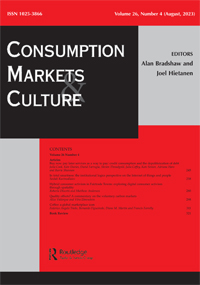 CONSUMPTION MARKETS & CULTURE