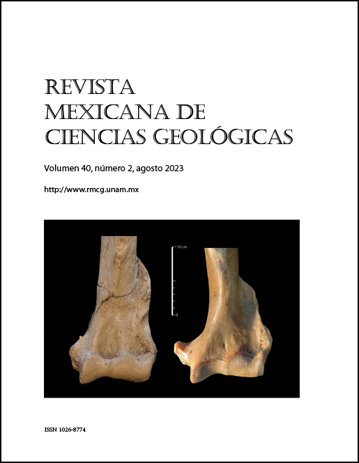 REVISTA MEXICANA DE CIENCIAS GEOLOGICAS