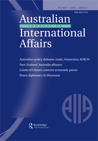 AUSTRALIAN JOURNAL OF INTERNATIONAL AFFAIRS