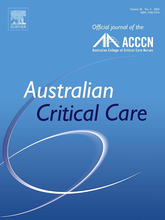 AUSTRALIAN CRITICAL CARE