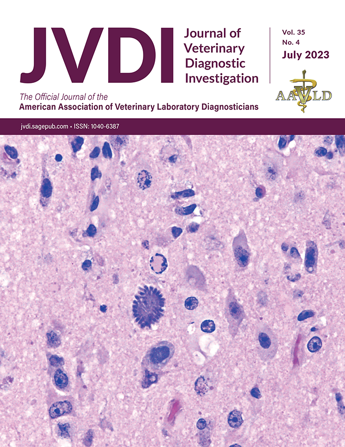 JOURNAL OF VETERINARY DIAGNOSTIC INVESTIGATION